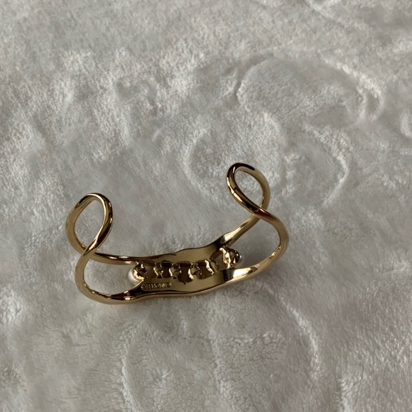 Carolee Pave Stone & Pearl Open Cuff Bracelet - Picture 10 of 13